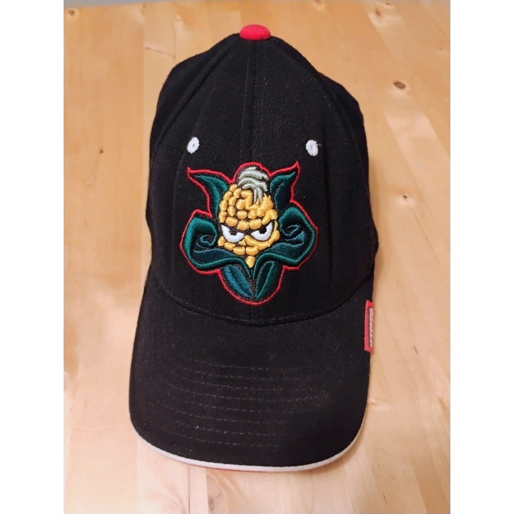 Vintage Zephyr Nebraska Cornhuskers Menace Hat Cap M/L  Corn Logo Retro Fitted